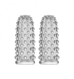 PLEASE ME - Trigger Finger Sleeve (Full Set 2 Pieces - Transparent)